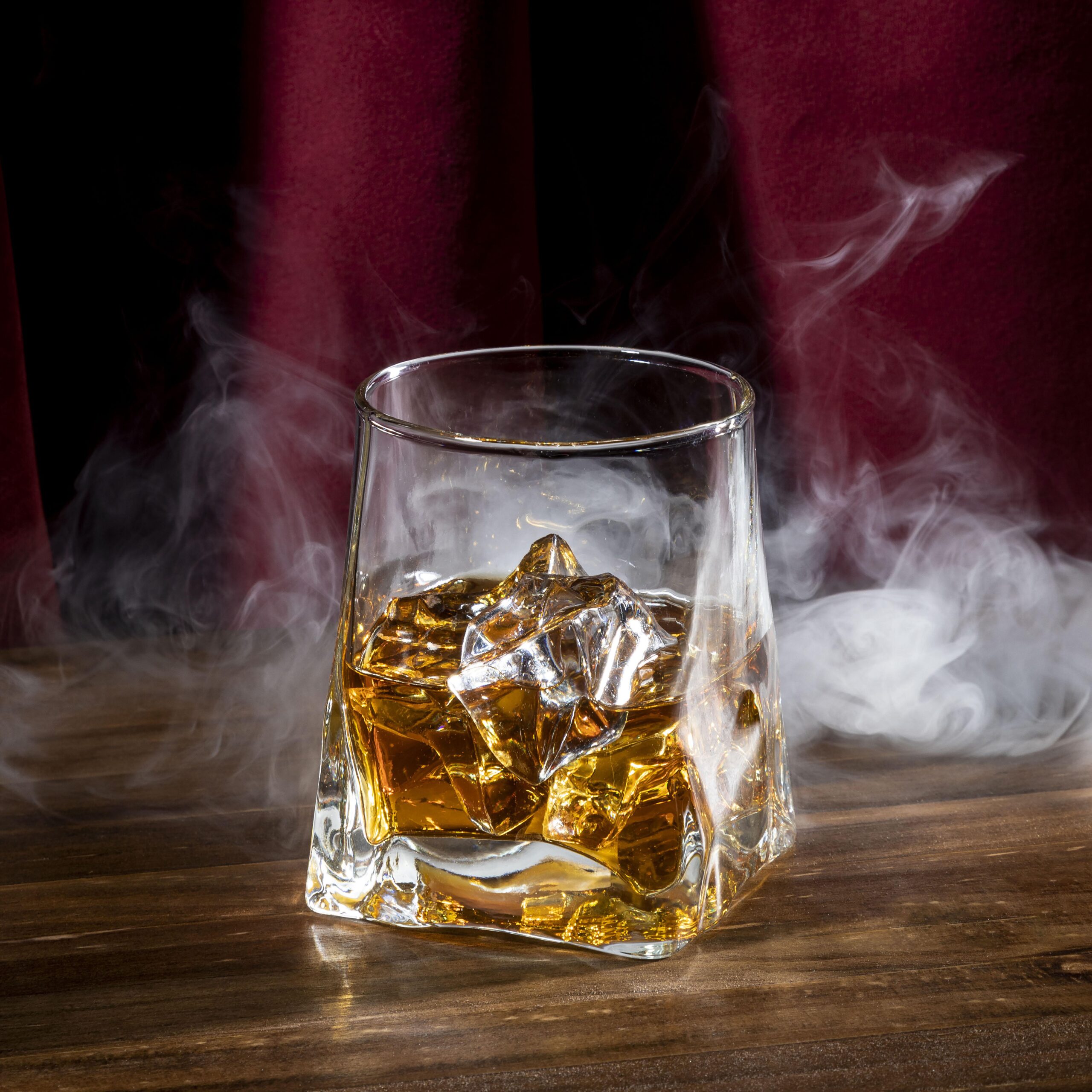 glass-with-ice-cube-smoke